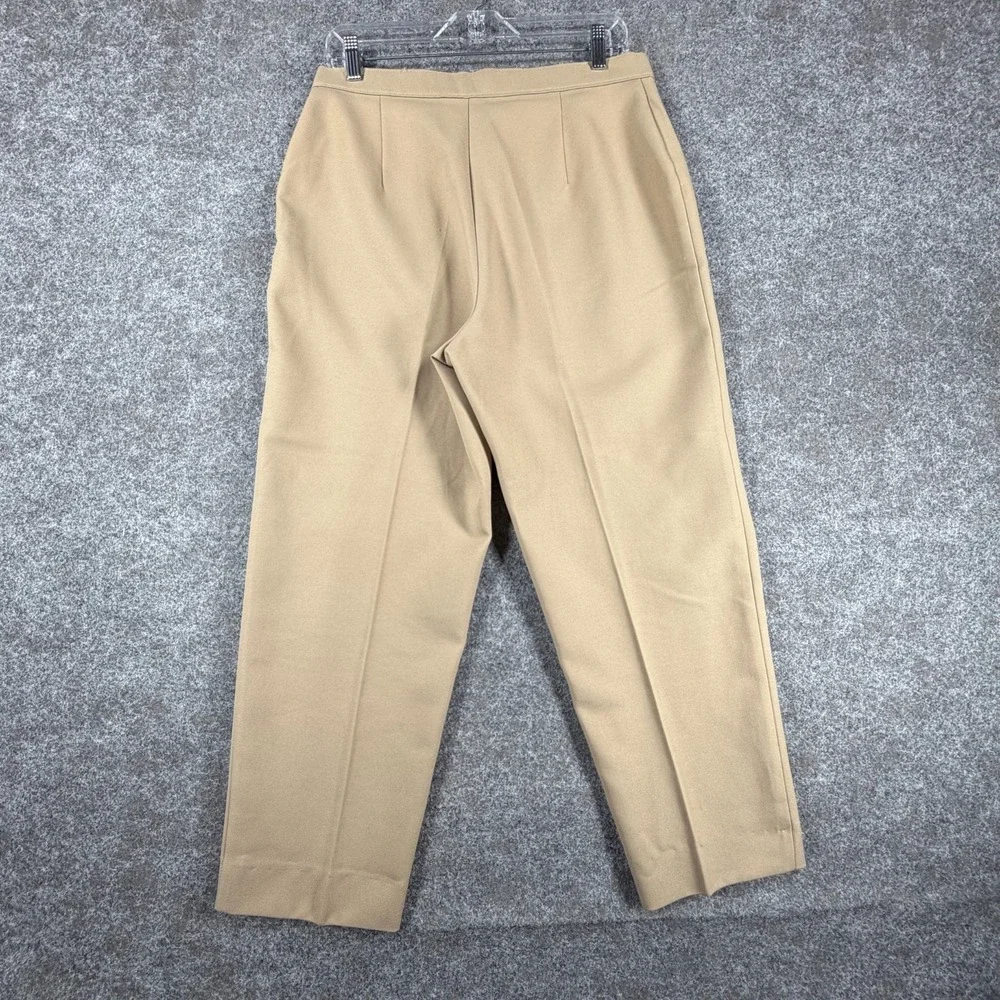 Vintage 90s Levi Strauss & Co Bend Over Pants Womens 16 Beige Flat Front Classic
